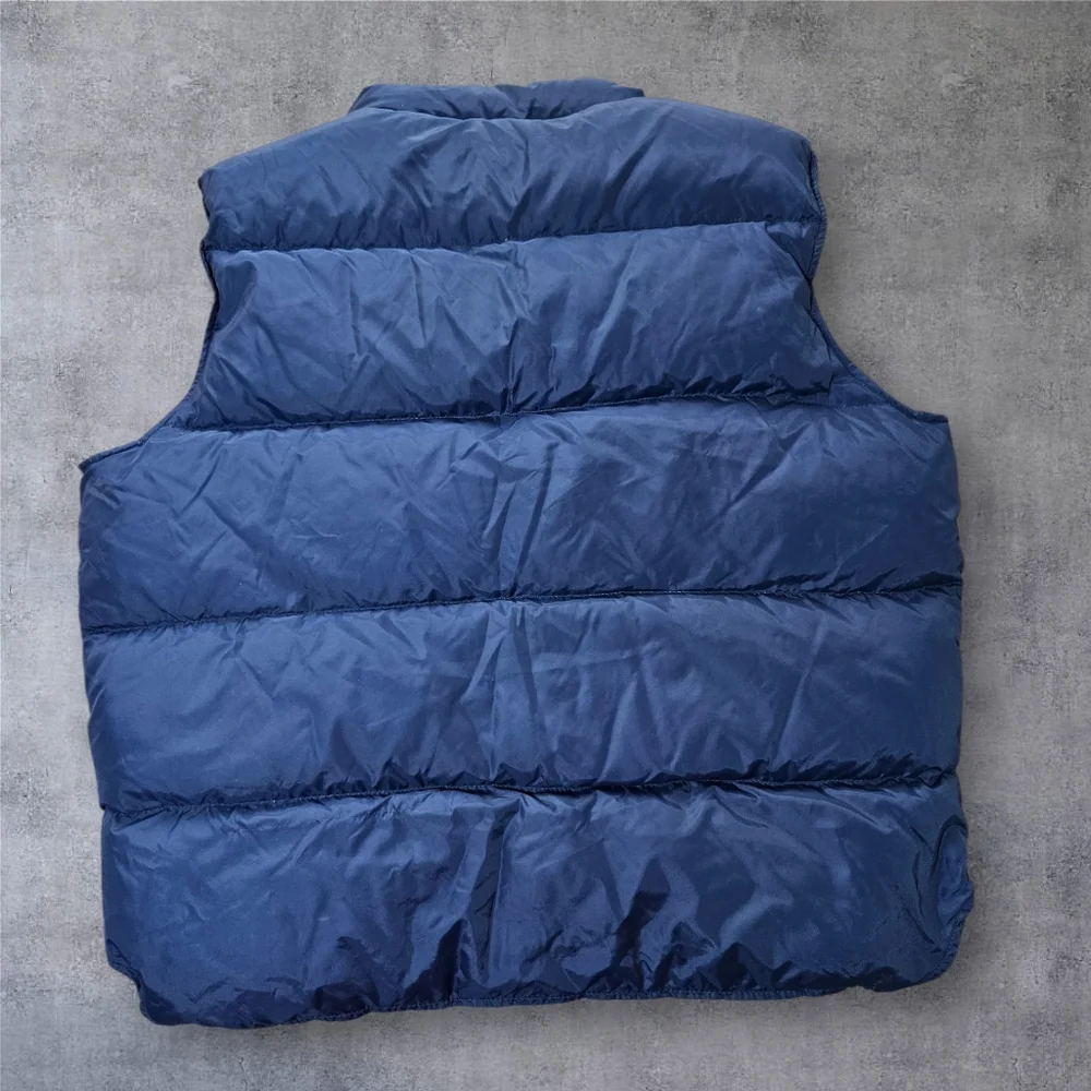 Vintage 70S Woolrich 100% Nylon Shell/Lining DOWN Insulated Vest Jacket XL SNAP‎ - Picture 5 of 8